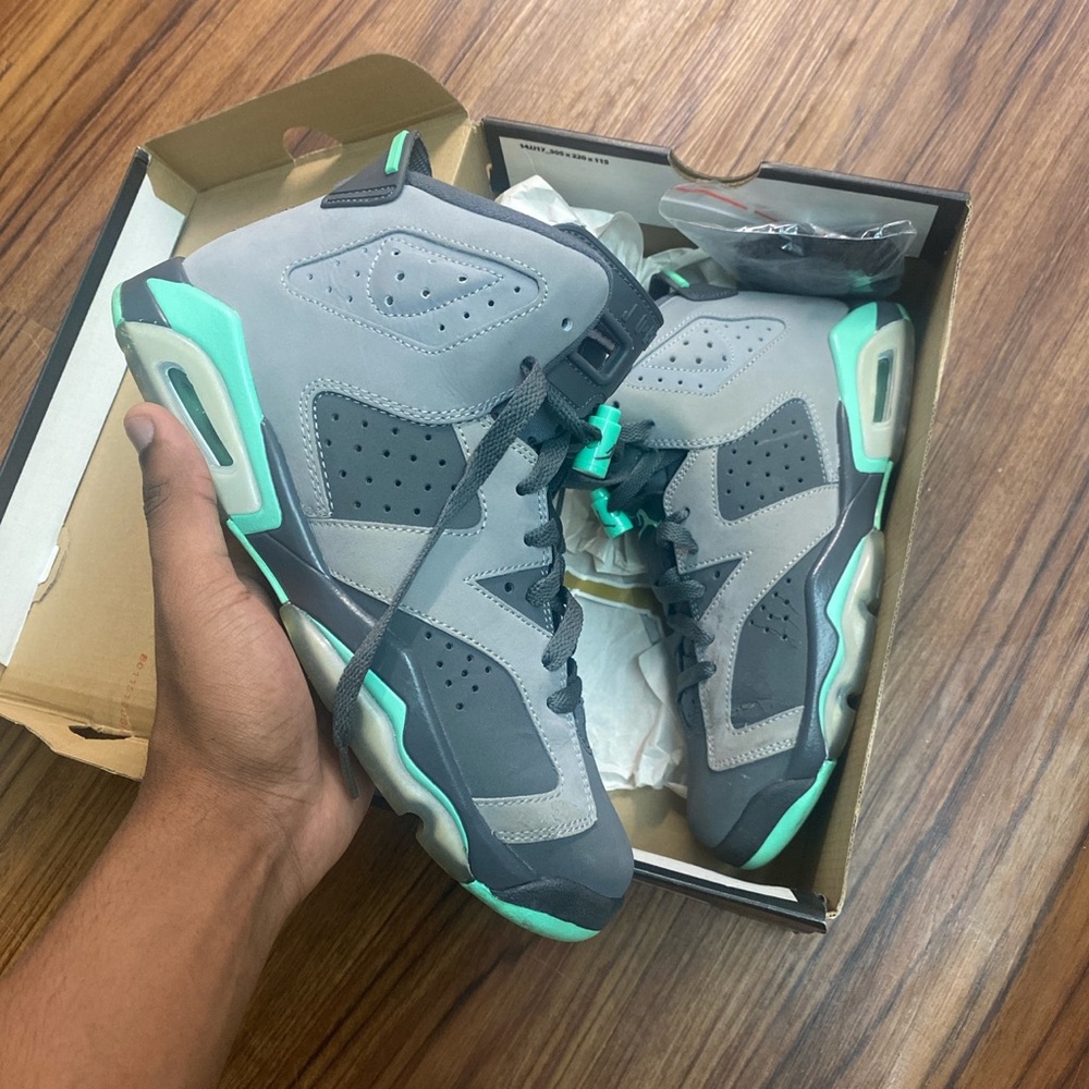 jordan 6 glow green